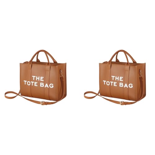 PALAY® PU Tote Bag for Women Cross Body with Detachable Shoulder Belt Fashion Handhold 2 PCS PALAY® PU Tote Bag for Women Cross Body with Detachable Shoulder Belt Fashion Handhold 2 PCS